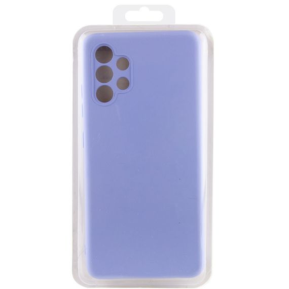 Чохол Silicone Cover Lakshmi Full Camera (A) для Samsung Galaxy A23 4G Full camera, Бузковий/Dasheen | Зображення 4