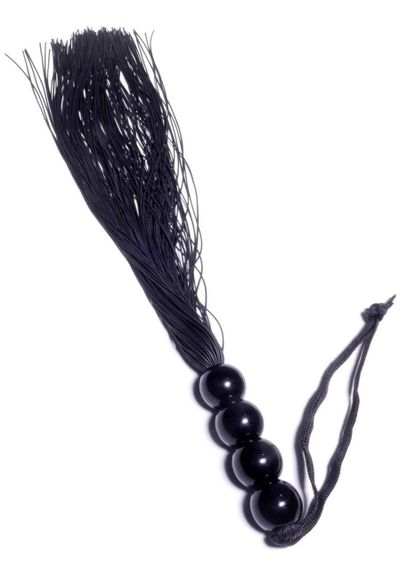 Батіг Silicone Whip Black 14 - Fetish Boss Series Sex Aura | Зображення 2