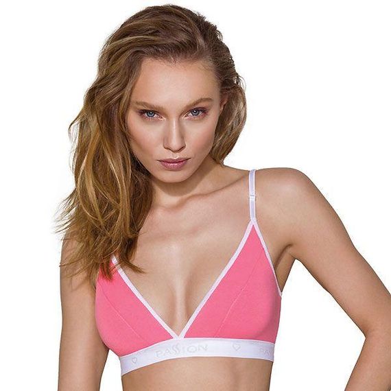 Спортивний топ з подвійними бретелями Passion PS007 TOP M, pink sexstyle