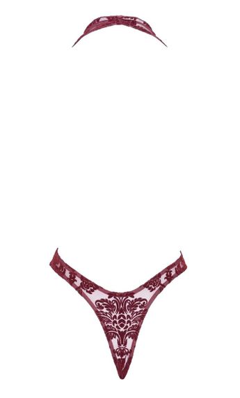 Боді Noir Handmade F386 Kink Royal cascade bodysuit S Sex Aura | Зображення 7