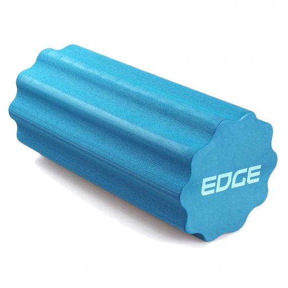 Масажний ролик EDGE профільований YOGA Roller EVA RO3-30 синій (30*15см.) | Зображення 3