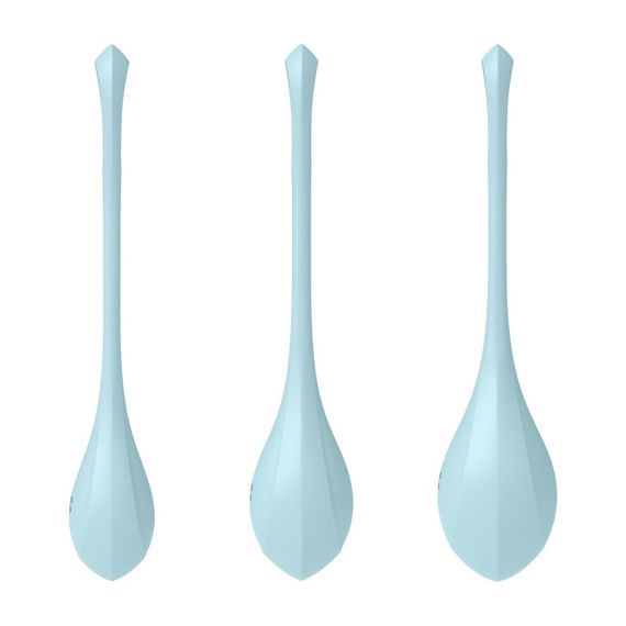 Набір йоні намистин Satisfyer Yoni Power 2 Light Blue (пошкоджене паковання!!!) | Зображення 2