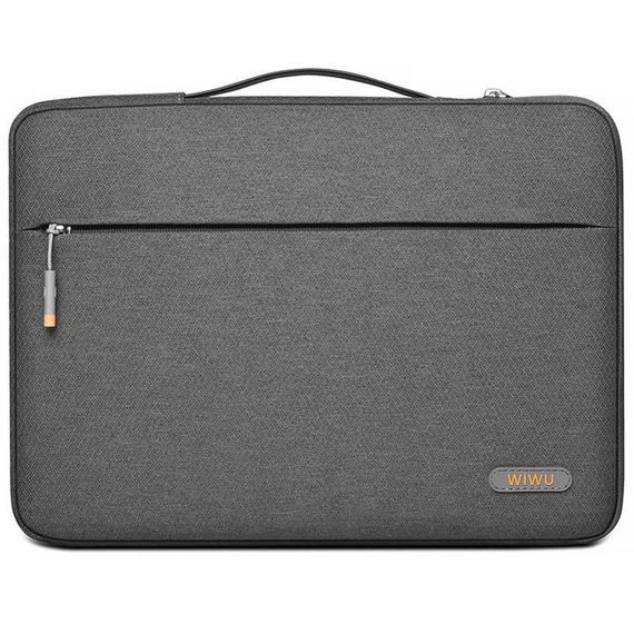 Сумка для ноутбуку WIWU Pilot Sleeve 13.3" / 13.6" / 14.2" Чорний Сірий