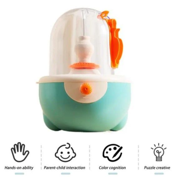 Дитяча іграшка для гончарного мистецтва / Електрична іграшка для ліплення глини своїми руками / Гончарна іграшка, що розвиває | Зображення 2