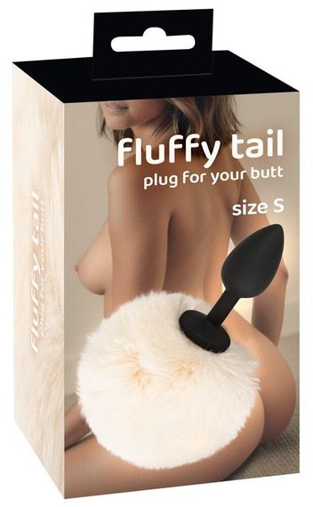 Анальна пробка FLUFFY BUNNY TAIL Sex Aura | Зображення 1