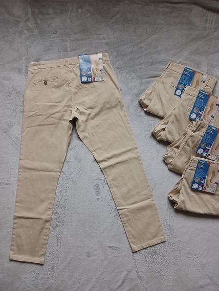 Мужские штаны чиносы зауженные livergy 34 | Зображення 2