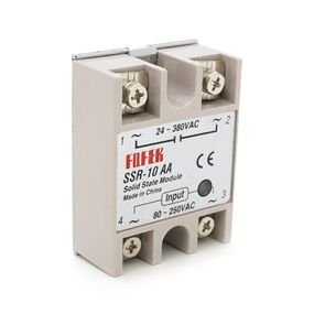 Твердотільні реле FQFER SSR-10AA 10А 80-250VAC