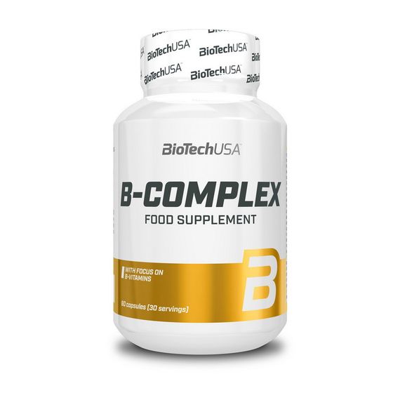Комплекс вітамінів B-Complex BioTech USA 60 капсул
