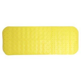 Килимок у ванну кімнату на присосках MGZ-0901(Yellow) 35х95 см