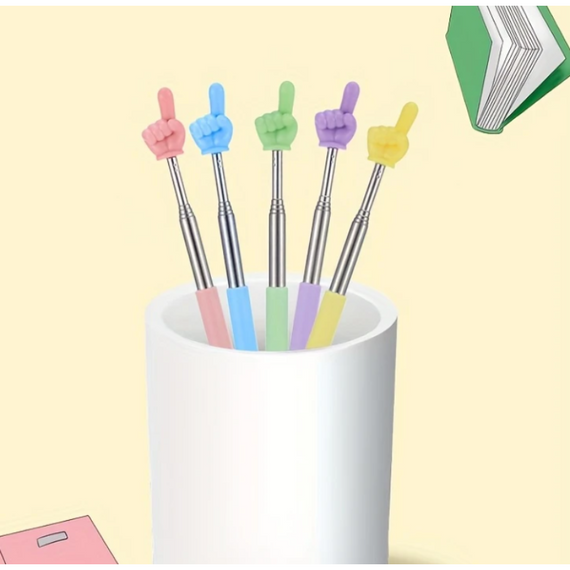 Указка для вчителя, телескопічна портативна указка-тикалка, паличка Пікмі для дітей | Зображення 3