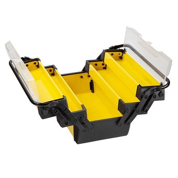 Ящик для інструментів металевий, 5 секцій, 18" 454*210*230 мм INTERTOOL BX-5018 | Зображення 2