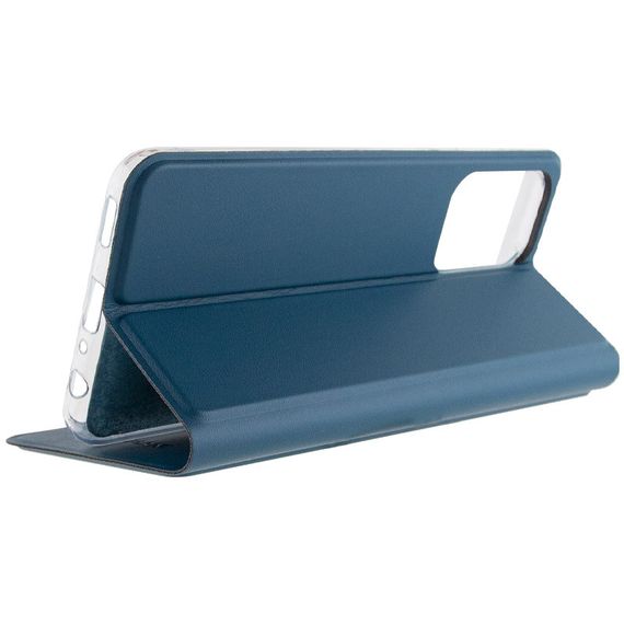 Шкіряний чохол-книжка GETMAN Elegant (PU) для TECNO Camon 19 Pro Синій | Зображення 5