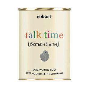 Карточная игра Talk time "Родители и дети" СS-CG-007, 100 карточек