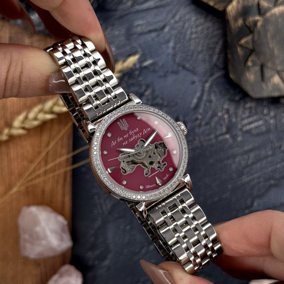 Годинник наручний Awarder 047 Silver-Pink | Зображення 4