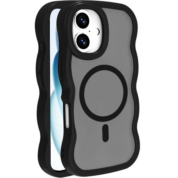 Чохол TPU+PC Undine with Magnetic Fit для Apple iPhone 16 (6.1") Black