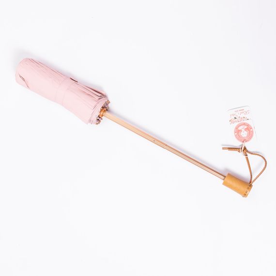 Парасолька механічна з принтом надійна з поліестеру діаметр 99 см Рожева HP-23-3M | Зображення 3