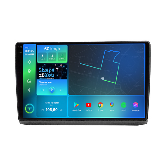Штатна магнітола 2K Torssen Renault Trafic,Vivaro, Primastar 06-10 F10432 4G Carplay DSP | Зображення 1