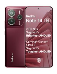 Смартфон Xiaomi Redmi Note 14 5G 8/128GB Adapter (No NFC) red