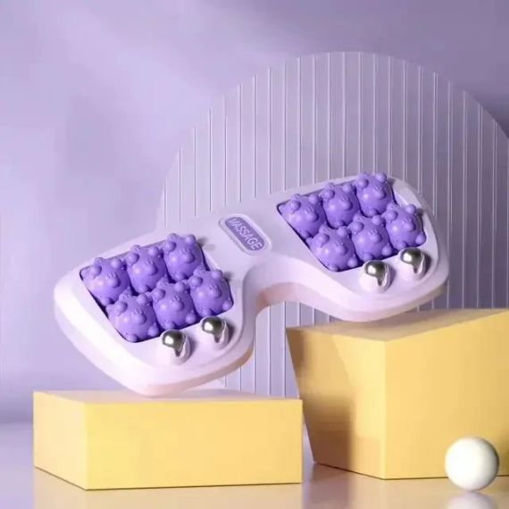 Портативний масажер для ніг Cat Claw Style Foot Massager з 12 роликами та 4 магнітними кульками | Зображення 1