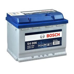 Аккумулятор BOSCH 12В 60Ач 540A S4