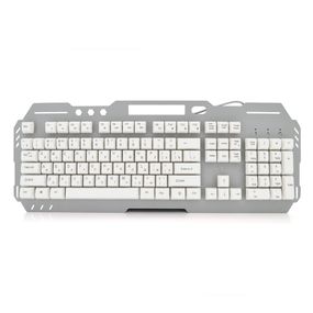 Клавиатура с подсветкой USB JEDEL K503, довж. кабеля 170см, (483х188х35мм) White