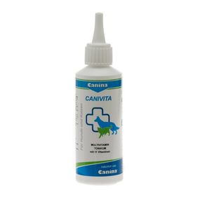 Вітаміни Canina Canivita тонік для зміцнення здоров'я котів та собак 100 мл
