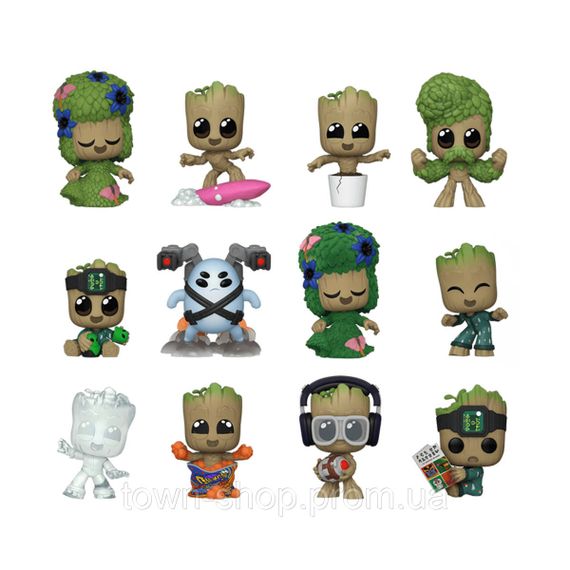 Игровая фигурка Funko Mystery Minis – Я есть Грут (в ассорт., в диспл.) | Зображення 1