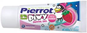 Зубний гель Pierrot Piwy з полуничним смаком (Са+F) 30 мл