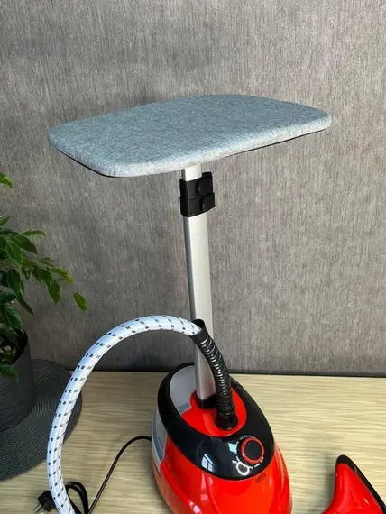 Вертикальний відпарювач для одягу Garment Steamer 2000W / Червона Парова праска для всіх видів тканини | Зображення 1