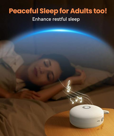 Портативна звукова машина Dreamegg Sleep Lite D11 Max з білим шумом | Зображення 2