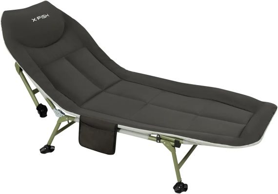 Розкладачка X-Fish Camp Bed+ 190х64х30cm Grey | Зображення 2