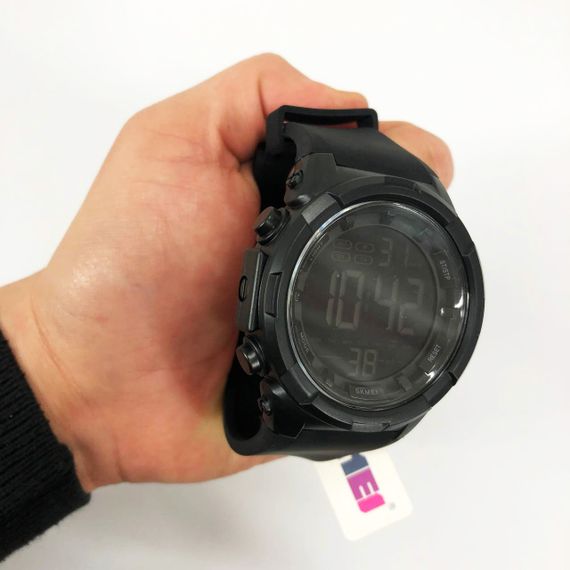 Спортивні годинники чоловічі водонепроникні SKMEI 1845BK, Кращі тактичні годинники YZ-15 | Зображення 9