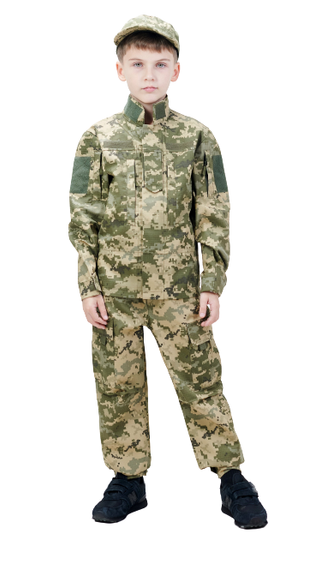 Військова форма ЗСУ дитяча ARMY KIDS камуфляж Піксель | Зображення 1