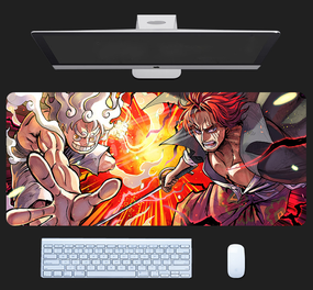 Ігрова поверхня для мишки з Аніме принтом "Ван Піс / One piece" Монкі Д. Луффі 800*300*3 мм 0125