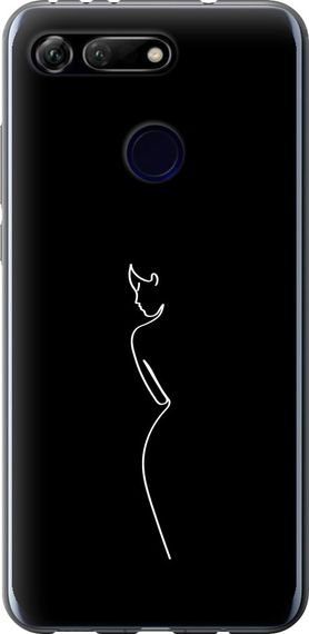 Чехол на Huawei Honor View 20 Силуэт1 "4590u-1645-17620"