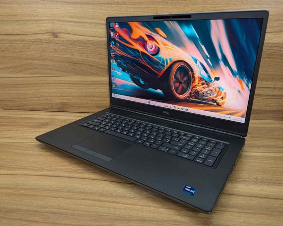Мобільна робоча станція Б-клас Dell Precision 7760 / 17.3" (3840x2160) IPS / Intel Xeon W-11855M (6 (12) ядер по 3.2 - 4.9 GHz) / 64 GB DDR4 / 1000 GB SSD / nVidia RTX A4000, 8 GB GDDR6, 256-bit / WebCam / Windows 11 б/в + Подарунок Бездротова миша | Зображення 5