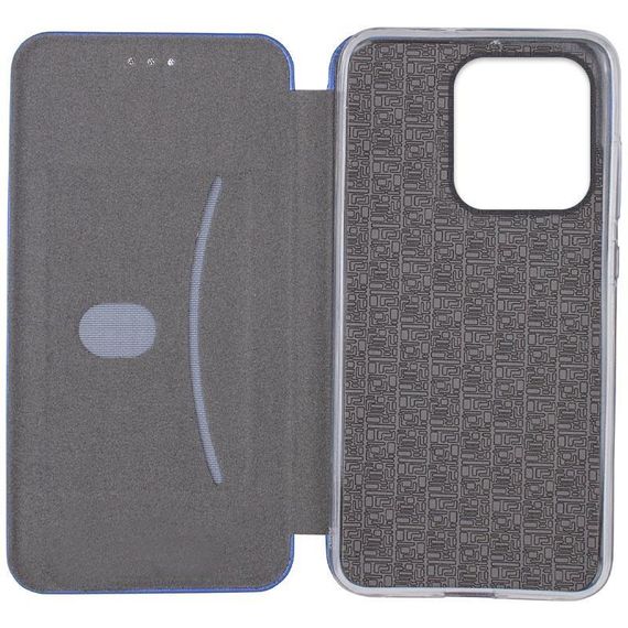 Шкіряний чохол-книжка Classy для Motorola Moto G15 4G Синій | Зображення 2