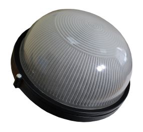 Светильник НПП1101 100W E27 IP65 круглый черный Ny95001182