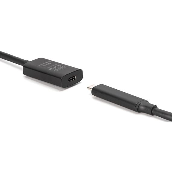 Дата кабель USB-С M/F 5.0m USB3.2 Gen2 Active 10G Digitus (DA-73112) | Зображення 2