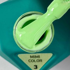 Гель-лак Victoria Avdeeva Mimi Color №3 (сочный салатовый) 12 мл HEMA & TPO FREE