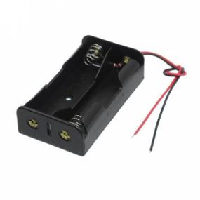 Бокс на 2 аккумулятора 18650 7,4 В, питание Arduino