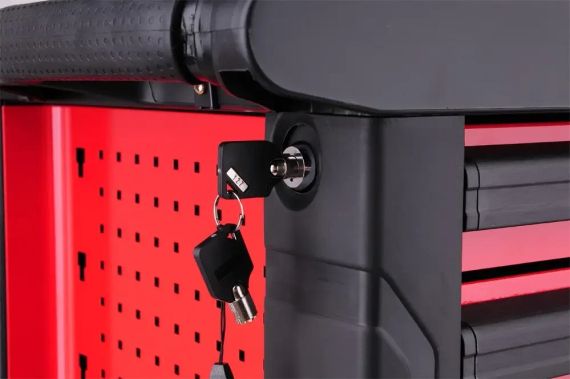 Шафа з інструментами YATO на колесах 958*766*465 мм набір 177 шт. YT-5530 | Зображення 3