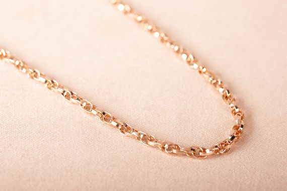 Женская золотая цепочка ручеек 400, 10 | Зображення 5