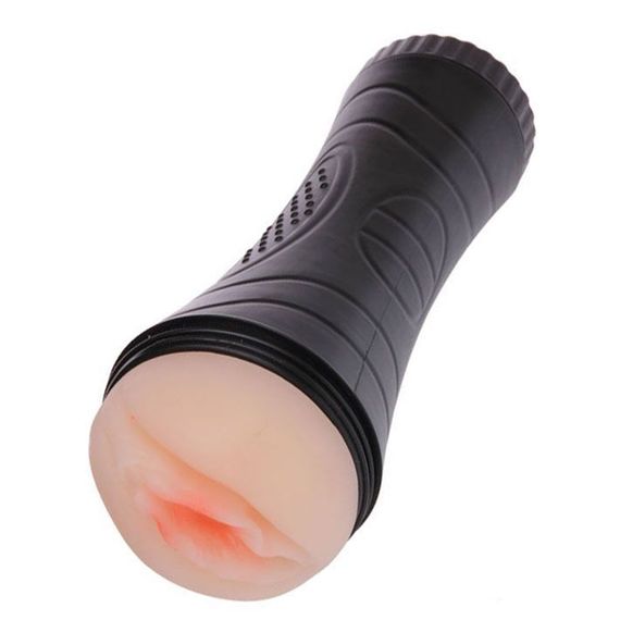 Мастурбатор чашка (Vagina) Babydoll Універсальний. Чорний 980-2 АAA-3 | Зображення 4