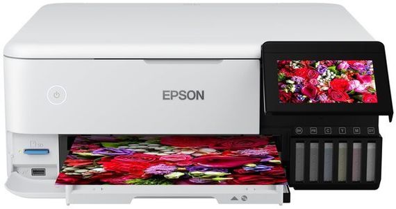 БФП Epson ink color A4 EcoTank L8160 32_32 ppm Duplex USB Ethernet Wi-Fi 6 inks Black Pigment (C11CJ20404)