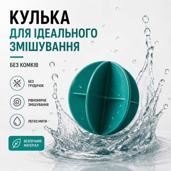 Шейкер спортивный MOVE BODY 550 мл Зеленый для протеина и коктейлей | Зображення 6