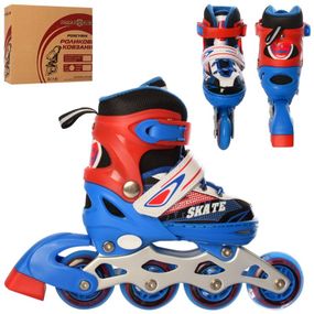 Ролики раздвижные Profi A4123-XS-BL 27-30 р синие