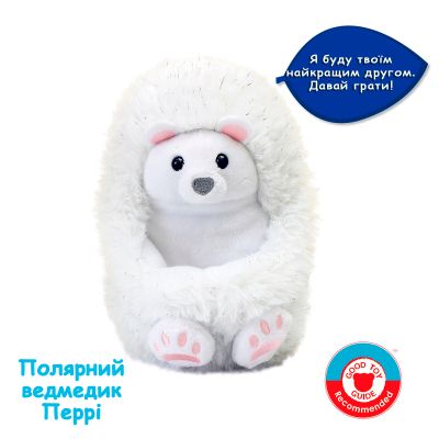 Інтерактивна іграшка Curlimals серії Arctic Glow - Полярний ведмедик Перрі (3725) | Зображення 1
