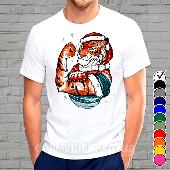 Футболки новорічні Фемілі Лук "Круті НГ Тигри" Family Look для всієї родини | Зображення 5