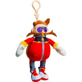 Мягкая игрушка Sonic Prime на клипсе – Доктор Эгман 15 см (SON7004E)